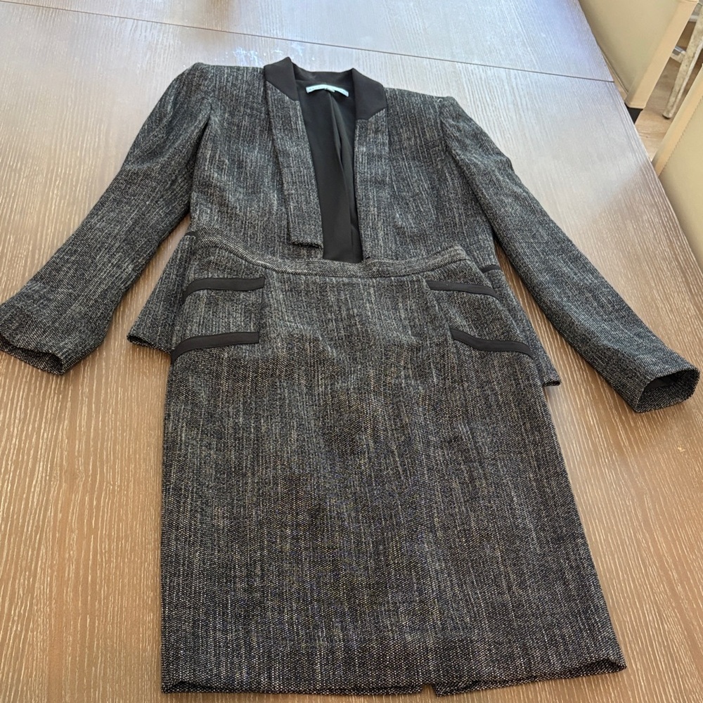 ANTONIO MELANI Charcoal Gray Blazer